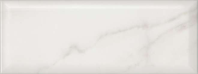 Керамическая плитка Kerama Marazzi Сибелес белый грань 15136, цвет белый, поверхность глянцевая, прямоугольник, 150x400