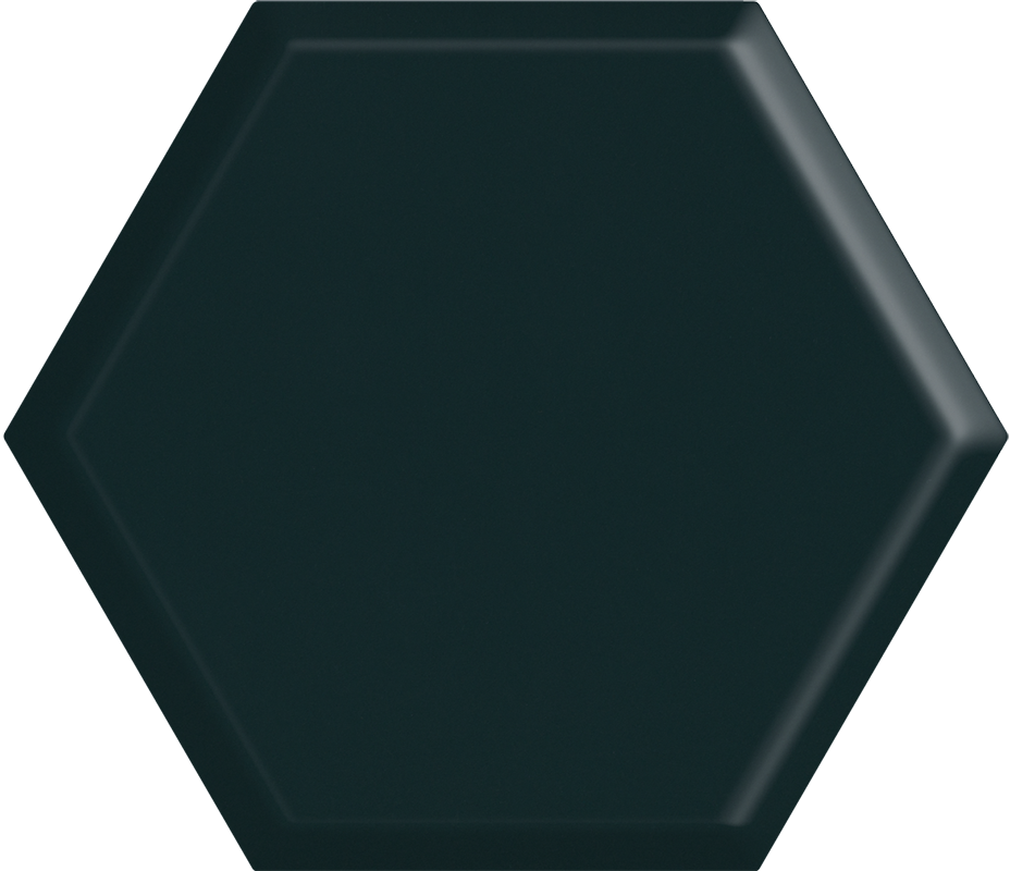 Керамическая плитка Paradyz Intense Tone Green Heksagon Struktura A Sciana, цвет зелёный, поверхность структурированная, шестиугольник, 171x198