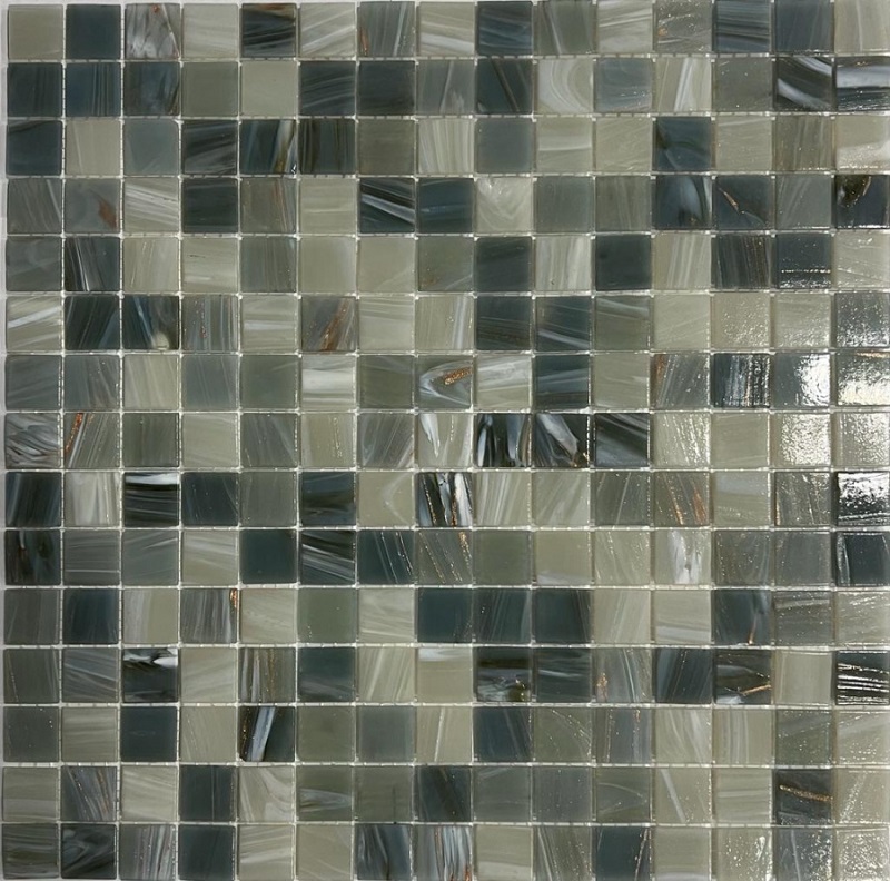 Мозаика Pixel Mosaic PIX124 Стекло, цвет зелёный, поверхность глянцевая, квадрат, 316x316