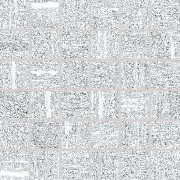 Мозаика Rako Vals Grey-White DDM05846, цвет серый, поверхность матовая, квадрат, 300x300