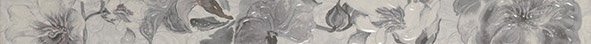 Бордюры Keramex Cen. Nordkapp Bone, цвет серый, поверхность глянцевая, прямоугольник, 50x600