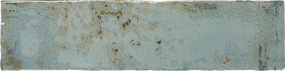 Керамическая плитка APE Grunge Aqua, цвет бирюзовый, поверхность полированная, прямоугольник, 75x300