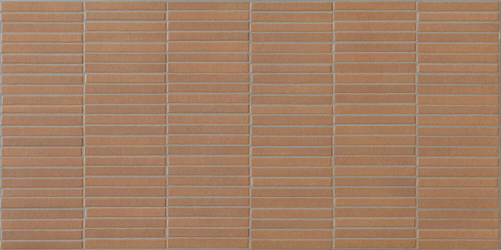 Керамогранит Impronta Terre Cotto Irregolo TE05BAIR, цвет коричневый, поверхность матовая 3d (объёмная), прямоугольник, 600x1200