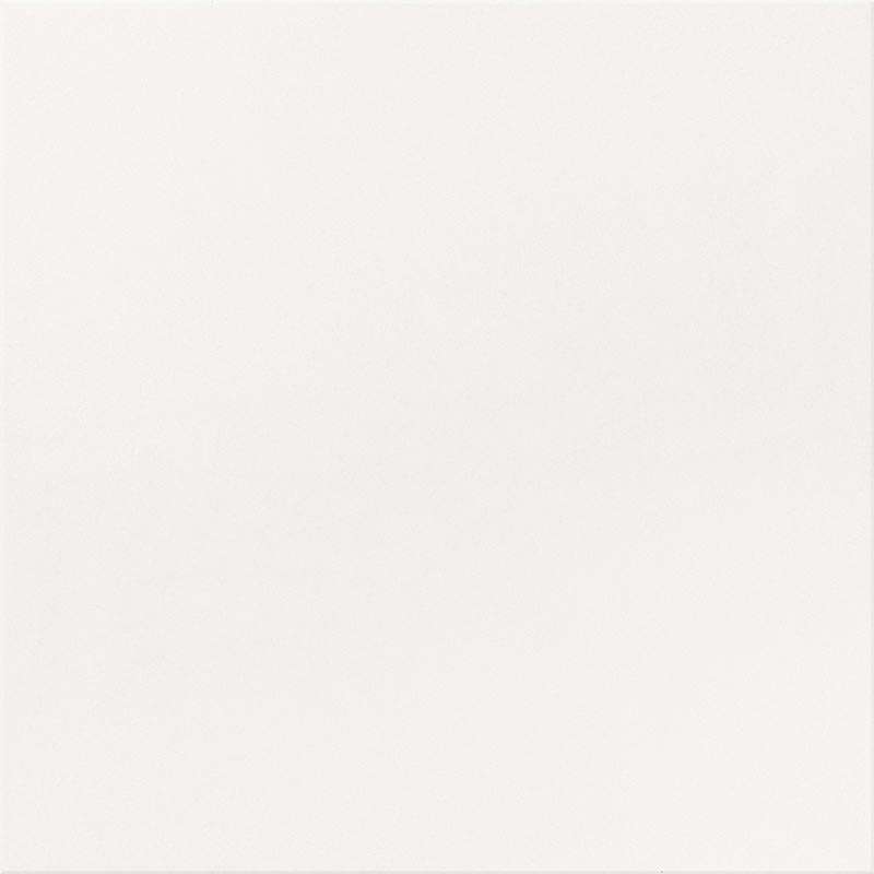 Керамогранит Грани Таганая Моноколор GT105, цвет белый, поверхность матовая, квадрат, 600x600
