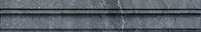 Бордюры Kerama Marazzi Виндзор Багет темный обрезной BLC003R, цвет чёрный, поверхность глянцевая, прямоугольник, 50x300