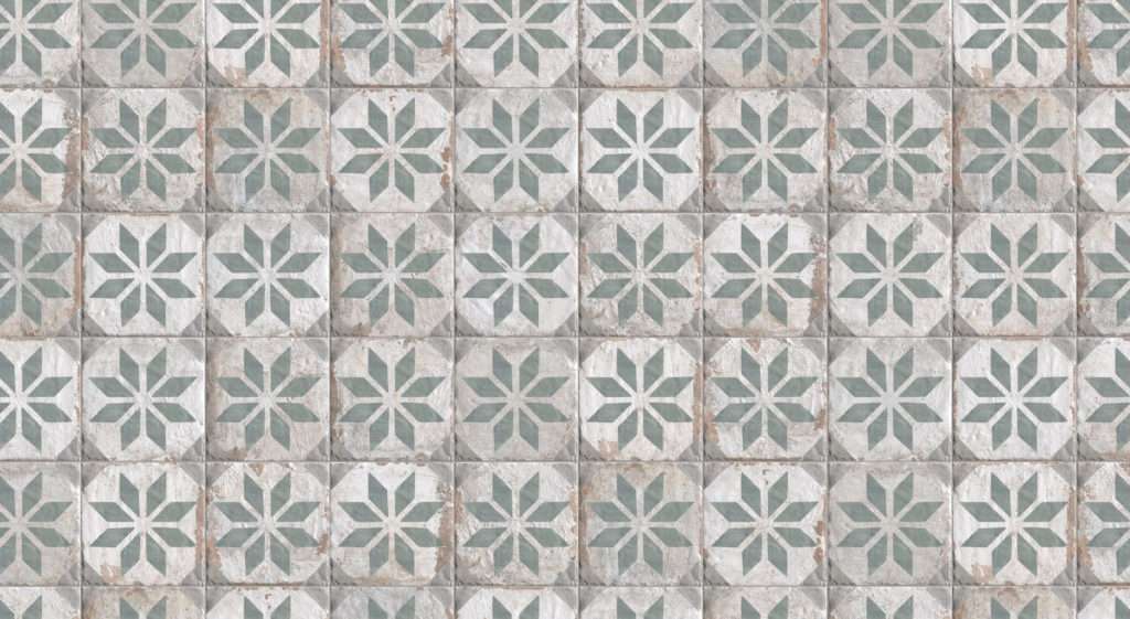 Декоративные элементы Cir Havana Floridita Verde 1053542, цвет зелёный, поверхность матовая, квадрат, 200x200