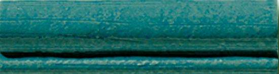 Бордюры El Barco Moldura Chic Bondi, цвет зелёный, поверхность глянцевая, прямоугольник, 40x150