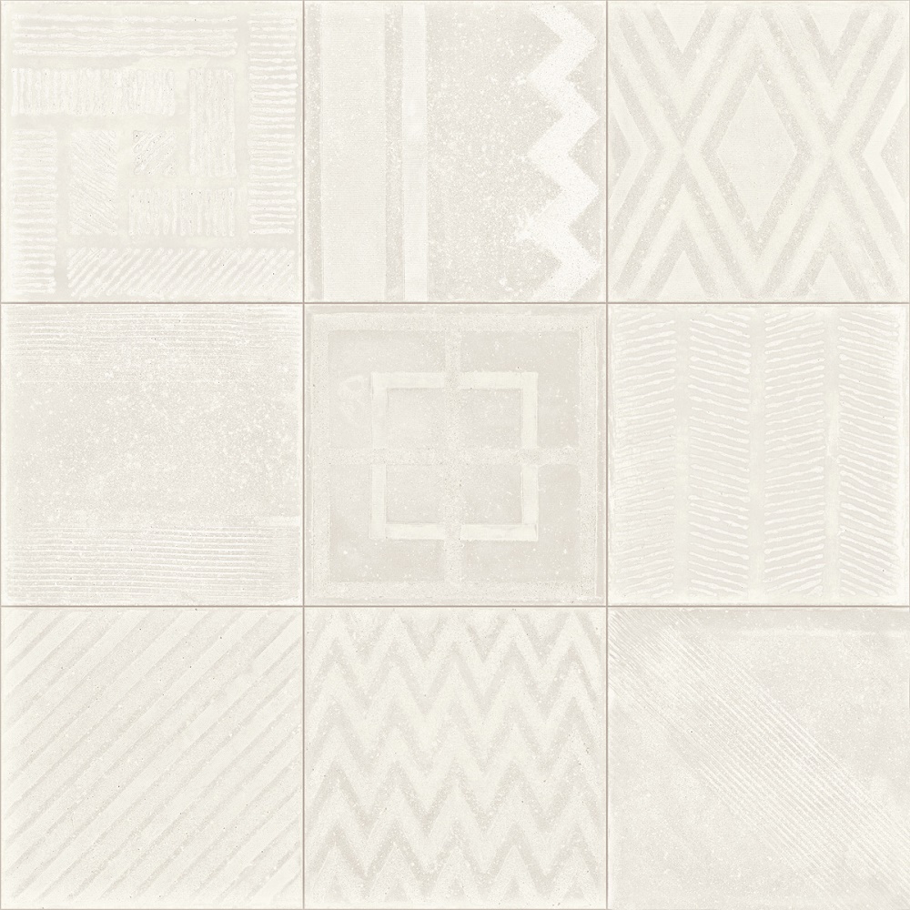 Декоративные элементы Terratinta Stonenature Salt TTSNND01MIX, цвет бежевый, поверхность матовая, квадрат, 200x200