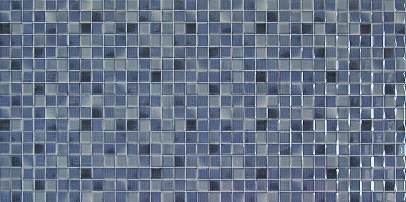 Мозаика Superceramica Trend Azul, цвет синий, поверхность глянцевая, прямоугольник, 250x500
