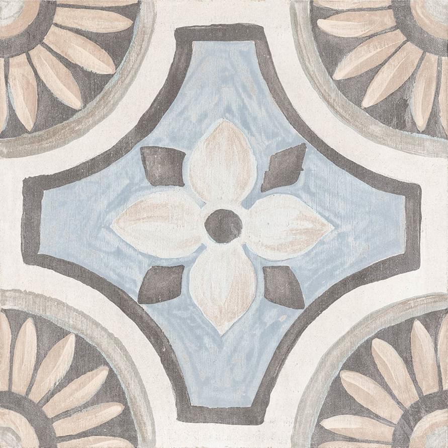 Декоративные элементы Cifre Adobe Decor Monza Ivory, цвет бежевый, поверхность матовая, квадрат, 200x200