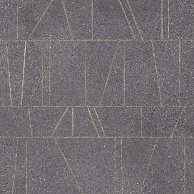 Декоративные элементы Kerama Marazzi Турнель декорированный обрезной DL841300R, цвет серый, поверхность матовая, квадрат, 800x800