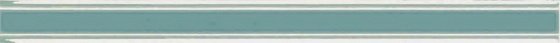 Бордюры Grazia Formae Matita Capitello Mist MAT800, цвет зелёный, поверхность глянцевая, прямоугольник, 20x260