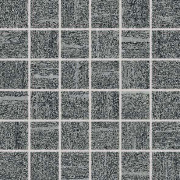 Мозаика Rako Vals Dark Grey DDM05848, цвет серый тёмный, поверхность матовая, квадрат, 300x300