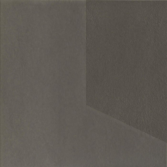 Керамогранит Mutina Numi Cliff B Dark Grey KGNUM15, цвет серый тёмный, поверхность матовая, квадрат, 600x600