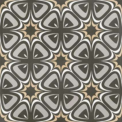 Декоративные элементы Vives Pop Tile Carnegie-R, цвет серый, поверхность матовая, квадрат, 150x150