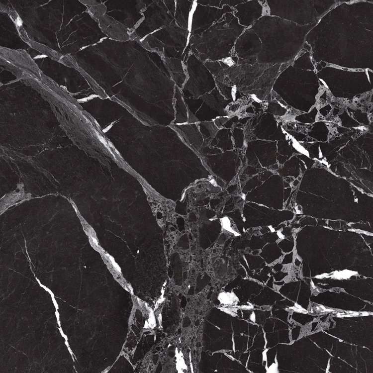 Керамогранит Aparici Luxor Royal Black Pulido, цвет чёрный, поверхность полированная, квадрат, 596x596