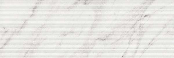 Керамическая плитка Argenta Terma Linea White, цвет белый, поверхность матовая, прямоугольник, 250x750