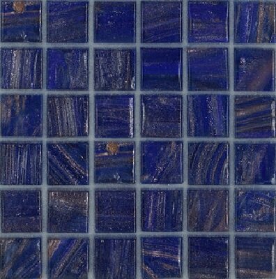 Мозаика Bisazza GM 10.30 (0110.30.4L), цвет синий, поверхность глянцевая, квадрат, 322x322