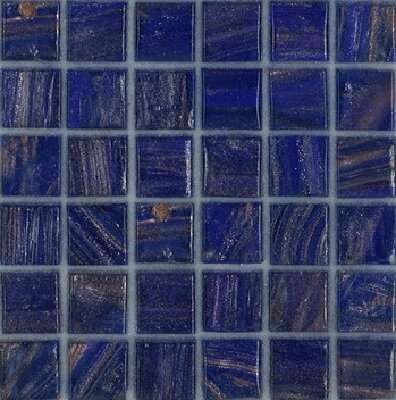 Мозаика Bisazza GM 10.30 (0110.30.4L), цвет синий, поверхность глянцевая, квадрат, 322x322