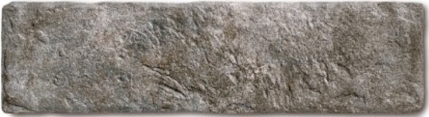 Керамогранит Monopole Muralla Logrono, цвет серый, поверхность матовая, под кирпич, 75x280