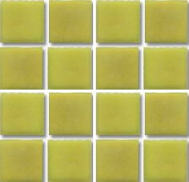 Мозаика Irida Glamour B10.190(2), цвет жёлтый, поверхность глянцевая, квадрат, 318x318