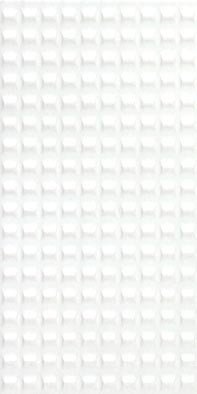 Керамическая плитка Rako Color Two GRND8023, цвет белый, поверхность структурированная, кабанчик, 100x200