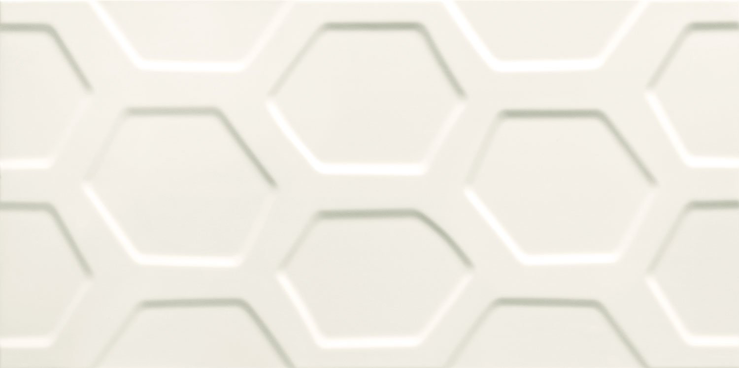 Керамическая плитка Tubadzin All in White 1 STR, цвет белый, поверхность матовая, прямоугольник, 298x598