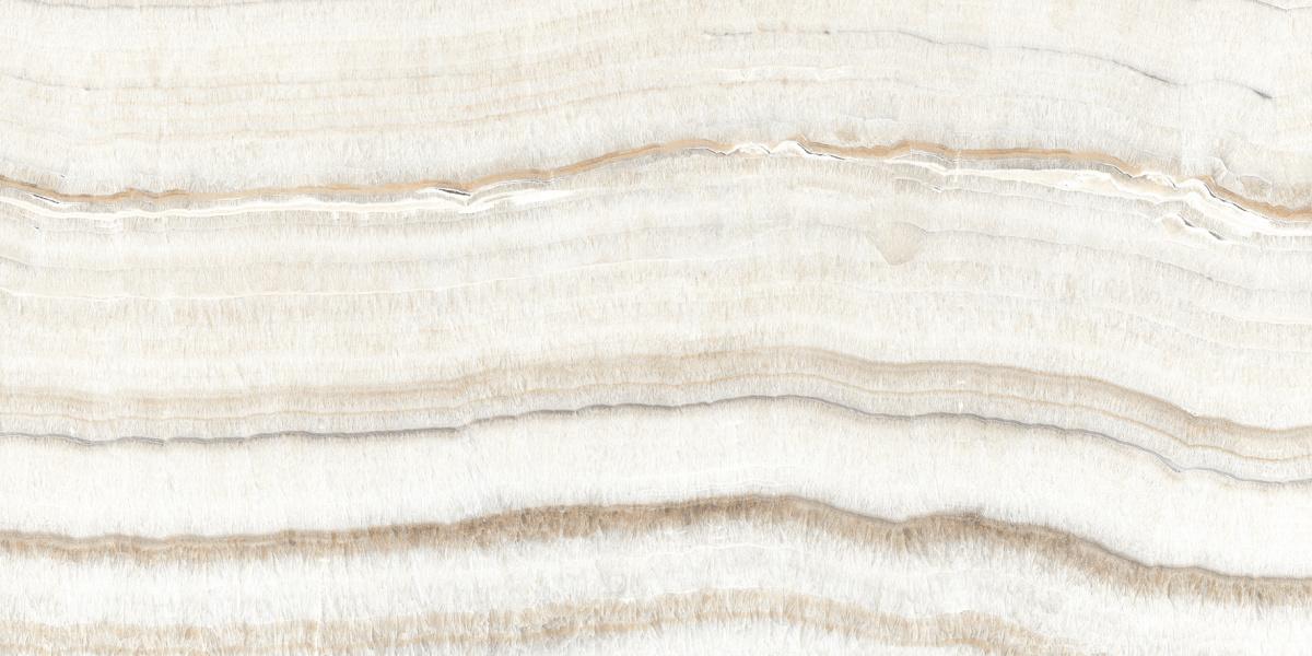 Керамогранит Laparet Onyx Jupiter, цвет белый бежевый, поверхность полированная, прямоугольник, 600x1200