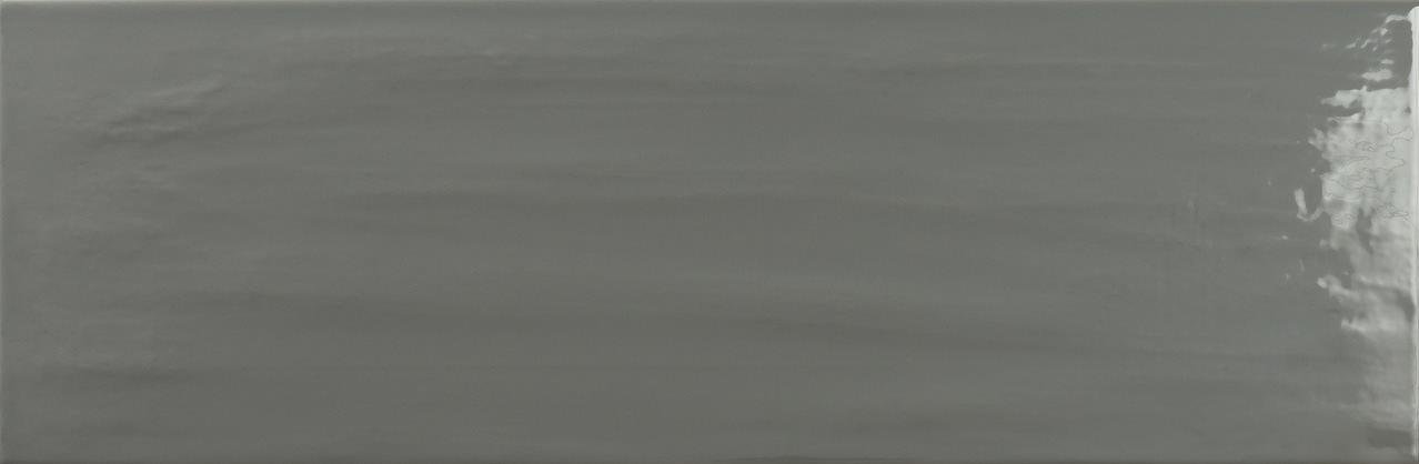 Керамическая плитка Ecoceramic Valma Gris, цвет серый тёмный, поверхность глянцевая, прямоугольник, 200x600