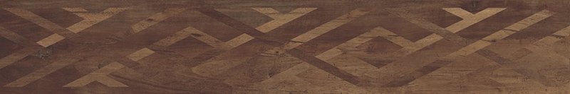 Декоративные элементы Cerdomus Antique Decor Walnut Rett. 73006, цвет коричневый, поверхность матовая, прямоугольник, 200x1200