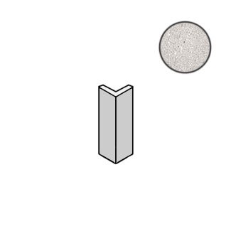 Спецэлементы Stroeher Zoe 971 Greige Угловой Подступенок 9010, цвет серый, поверхность матовая, прямоугольник, 157x60