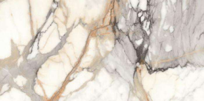 Керамогранит Seron Venato Carrara Glossy, цвет бежевый, поверхность полированная, прямоугольник, 800x1600