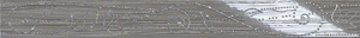 Бордюры Lord Via Della Seta Listello Glitter Grigio, цвет серый, поверхность глянцевая, прямоугольник, 60x560