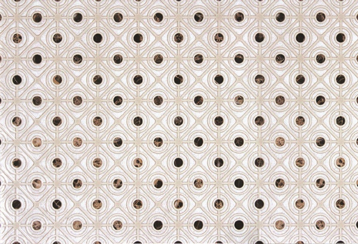 Декоративные элементы Еврокерамика Капри 9 CP 0158 TG, цвет бежевый, поверхность матовая, прямоугольник, 270x400
