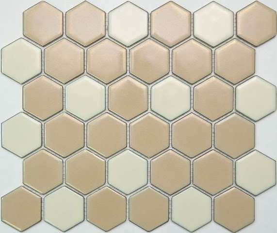 Мозаика NS Mosaic PS5159-09, цвет бежевый, поверхность глянцевая, прямоугольник, 325x281
