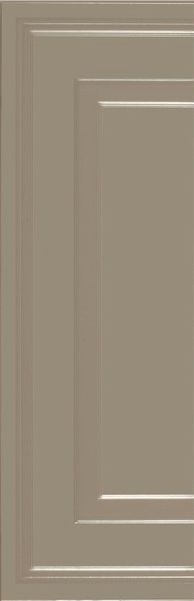 Керамическая плитка Settecento Ermitage Angolo Boiserie Corda, цвет коричневый, поверхность глянцевая, прямоугольник, 255x780