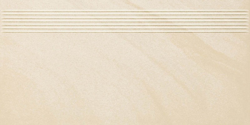 Ступени Paradyz Arkesia Bianco Stopnica Prosta Mat., цвет бежевый, поверхность матовая, прямоугольник, 298x598