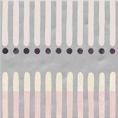 Декоративные элементы Vives Berta Martina-M, цвет разноцветный, поверхность матовая, квадрат, 200x200