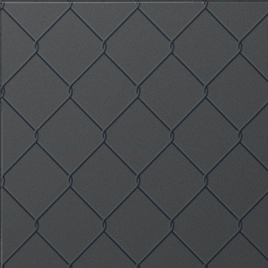 Керамическая плитка Iris Fence Grey 563235, цвет серый тёмный, поверхность глянцевая, квадрат, 200x200