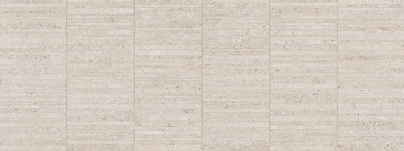 Декоративные элементы Porcelanosa Berna Caliza Stripe 100245235, цвет бежевый, поверхность матовая, прямоугольник, 450x1200