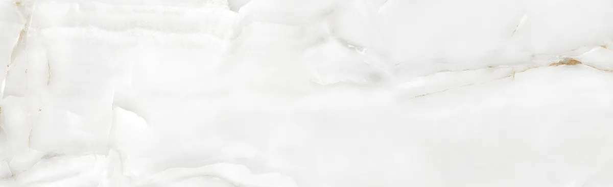Керамогранит Ecoceramic Eternal White, цвет белый, поверхность полированная, прямоугольник, 333x1000
