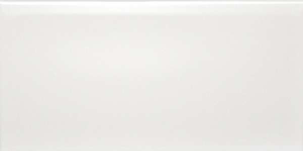 Керамическая плитка Dar Ceramics Liso Blanco Brillo, цвет белый, поверхность глянцевая, кабанчик, 75x150