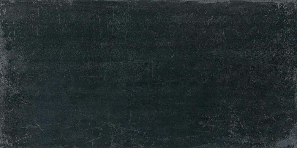 Керамогранит Kutahya Spazio Anthracite, цвет чёрный, поверхность матовая, прямоугольник, 600x1200