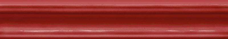 Бордюры Cifre Royal Moldura Rojo, цвет красный, поверхность глянцевая, прямоугольник, 50x300