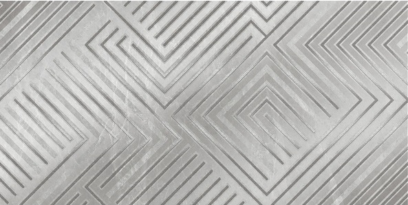 Декоративные элементы Нефрит керамика Тайлер 04-01-1-10-03-06-1091-0, цвет серый, поверхность матовая, прямоугольник, 250x500