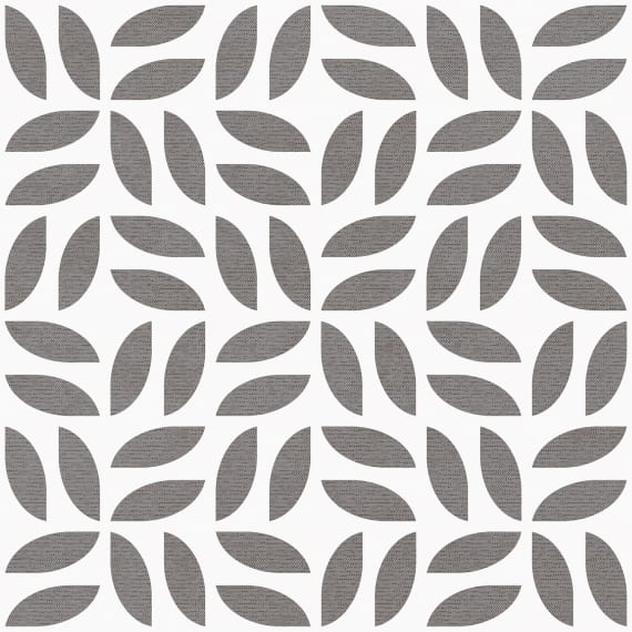 Керамическая плитка Lasselsberger Джапанди Декор Черно-Белый 6032-0421, цвет чёрно-белый, поверхность матовая, квадрат, 300x300
