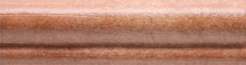 Бордюры Mainzu Moldura Rialto Cotto, цвет терракотовый, поверхность матовая, прямоугольник, 40x150