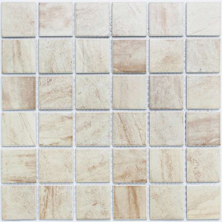 Мозаика NS Mosaic PR4848-31, цвет бежевый, поверхность матовая, квадрат, 306x306