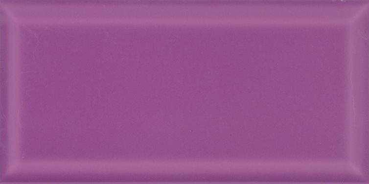 Керамическая плитка Ceramicalcora Biselado Violeta, цвет фиолетовый, поверхность глянцевая, кабанчик, 100x200