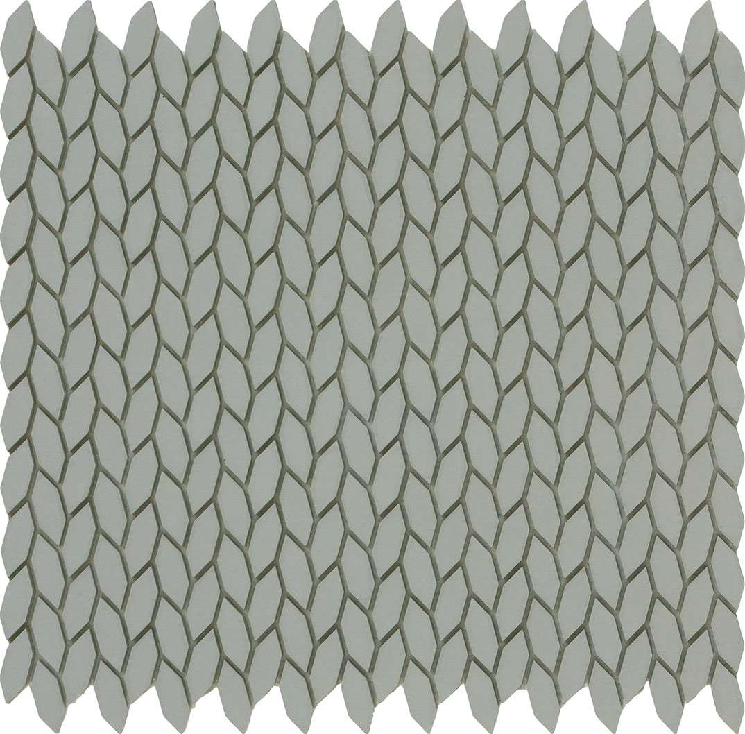 Мозаика Vallelunga Cube Grey Rice 3900043, цвет серый, поверхность матовая, прямоугольник, 285x305